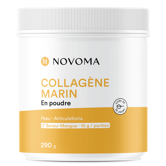 Collagène Marin en poudre saveur mangue (290g) - Peau · Articulations