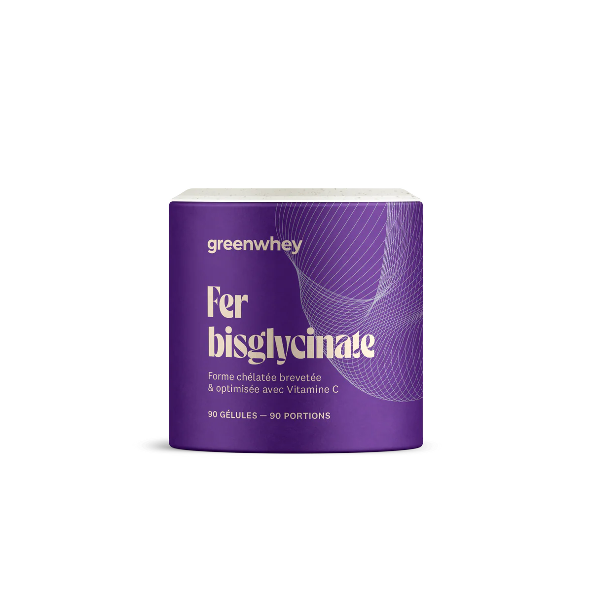 Bisglycinate de Fer (90 gélules) - Greenwhey