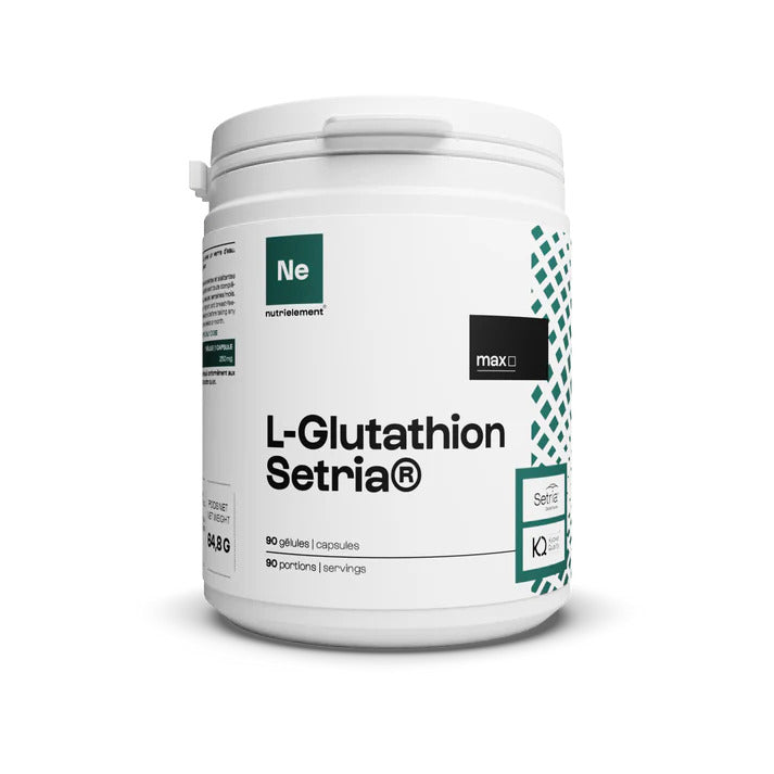 Glutathion Setria® 90 gélules - Nutrielement