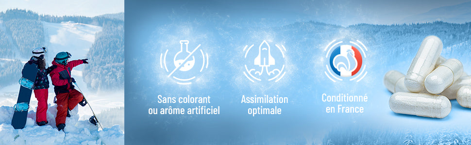 Magnésium Bisglycinate + Vitamine B6 500 mg - 90 gélules végétales