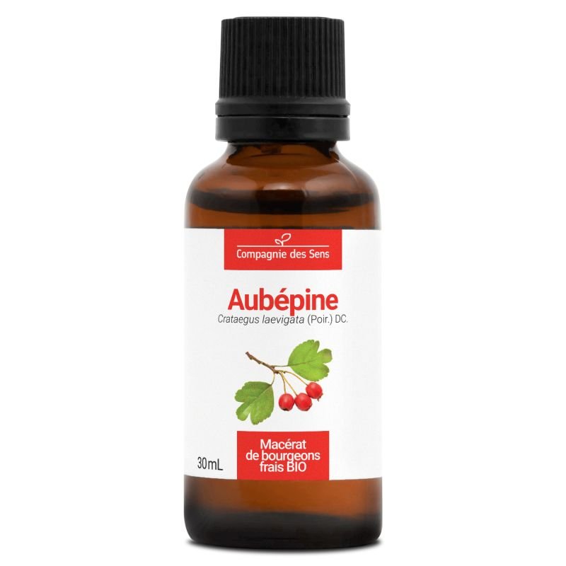 Aubépine - Macérat de bourgeons 30 ml Bio - SYPURE