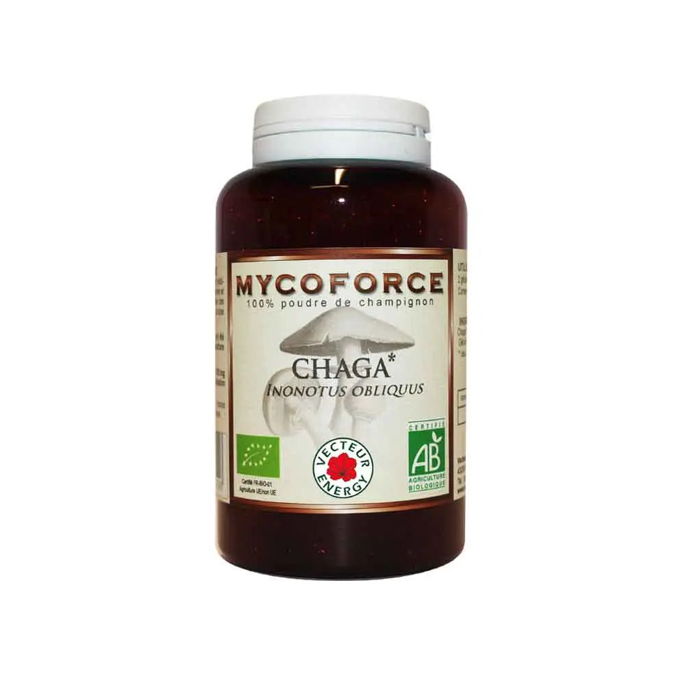 Chaga Mycoforce 150 gélules (400 mg) - Vecteur Energy