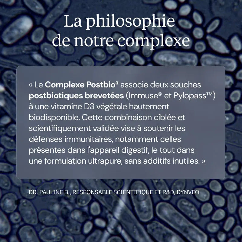 Complexe Postbiotiques 60 gélules - Dynvéo