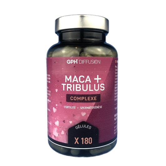 Maca + Tribulus complexe 180 gélules - GPH Diffusion - SYPURE