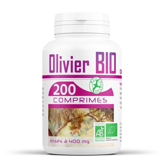 Olivier Bio (400 mg) 200 comprimés - GPH Diffusion - SYPURE