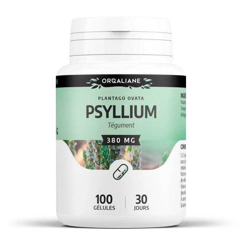 Psyllium 380 mg - 100 gélules