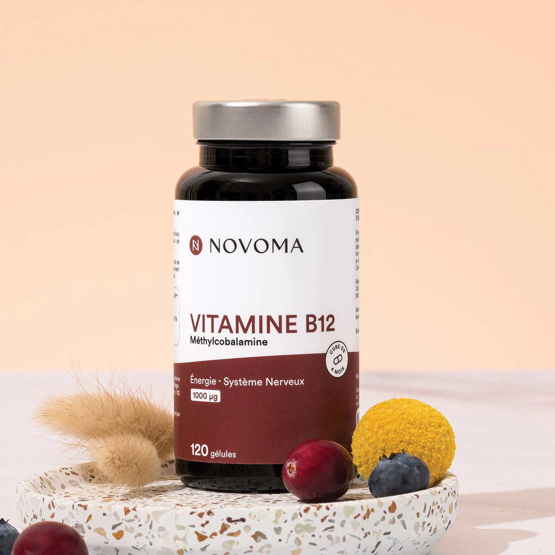 Vitamine B12 1000 μg - 120 gélules Novoma