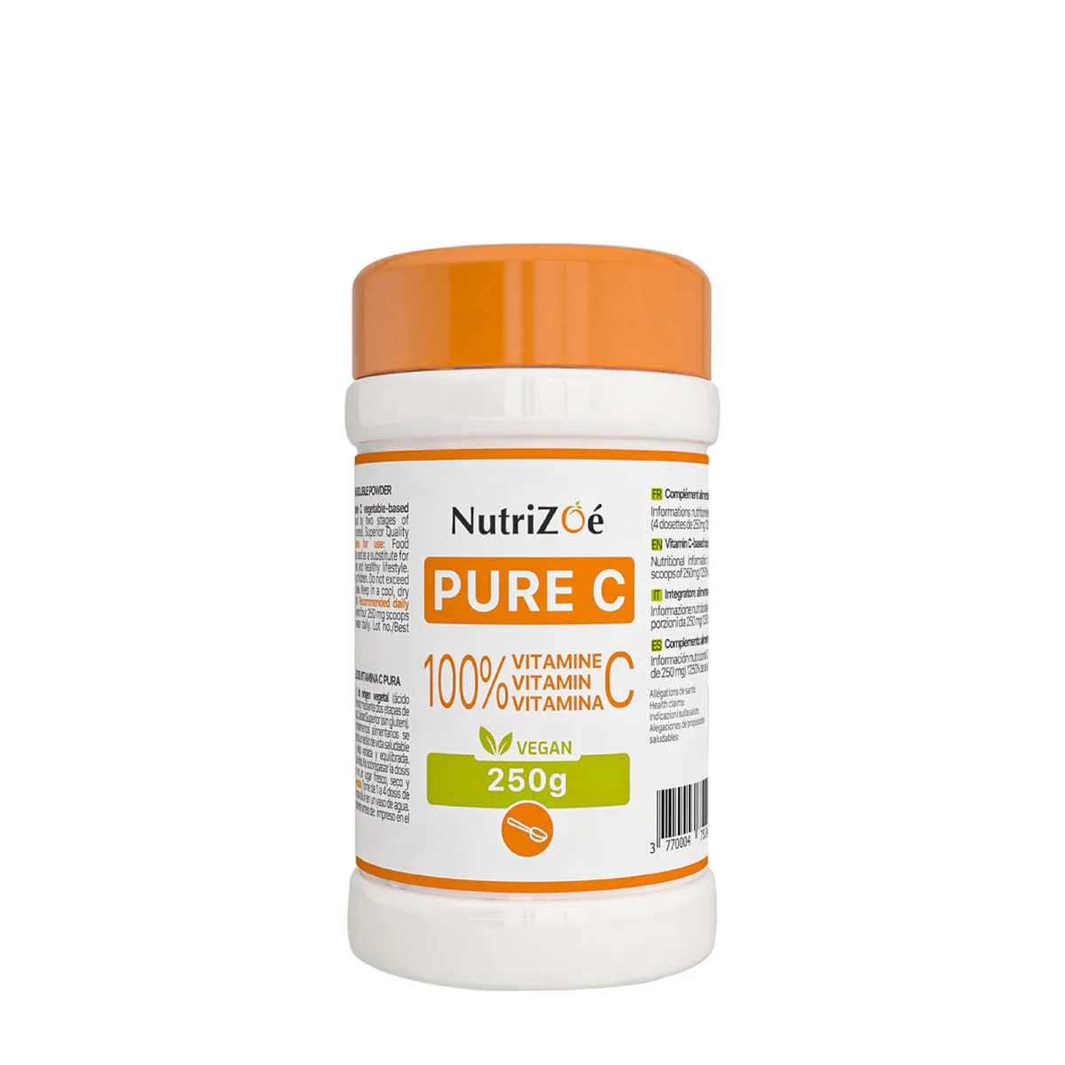 Vitamine C pure en poudre - 250 g