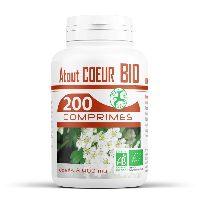 Atout COEUR 400 mg Bio - 200 comprimés - SYPURE