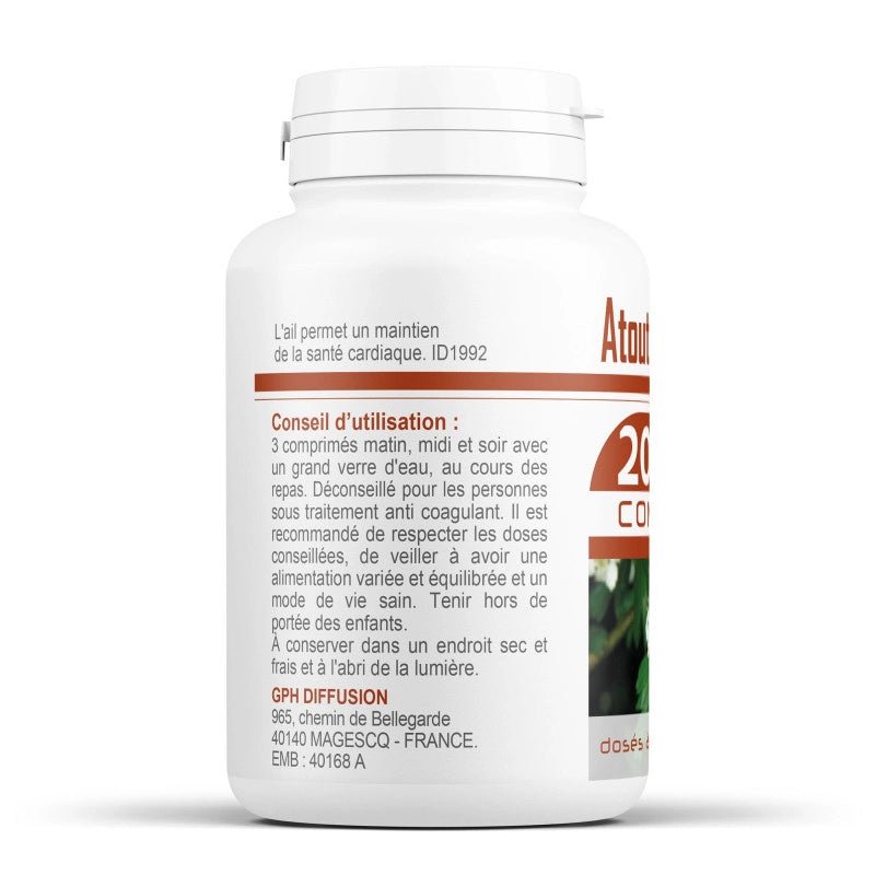 Atout COEUR 400 mg Bio - 200 comprimés - SYPURE