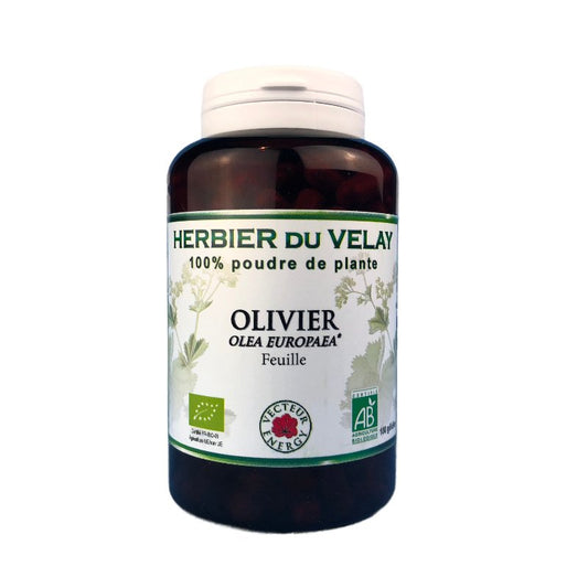 Feuille d'Olivier 180 gélules (290 mg) - Vecteur Energy - SYPURE