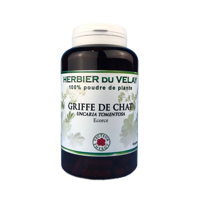 Griffe de chat 180 gélules (350 mg) - Vecteur Energy - SYPURE