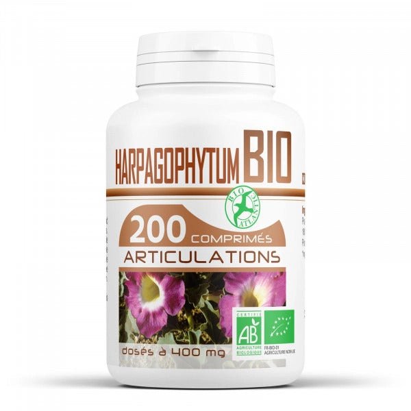 Harpagophytum 600 Mg - 200 Comprimés Planète Au Naturel - Pour La Santé Des Articulations