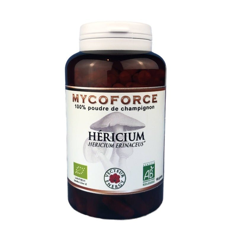 Héricium 180 gélules (300 mg) - Vecteur Energy - SYPURE