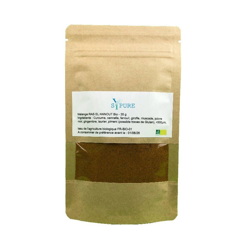 Mélange RAS EL HANOUT Bio - 35 g - SYPURE