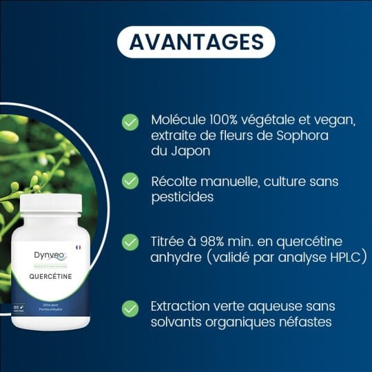 Quercétine anhydre pure - Dynveo - SYPURE