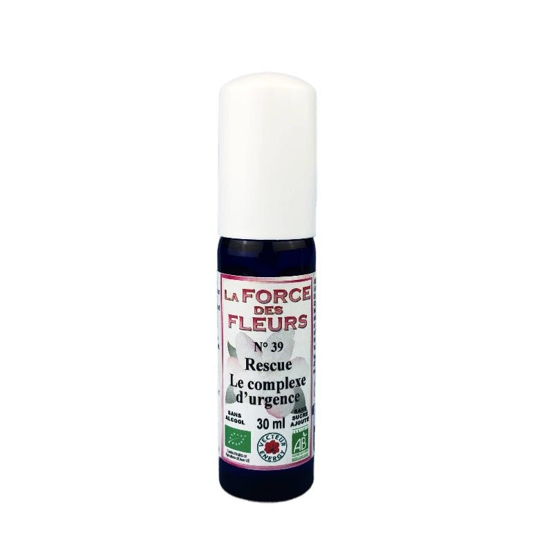 Rescue mélange fleurs de Bach spray 30 ml - Vecteur Energy - SYPURE