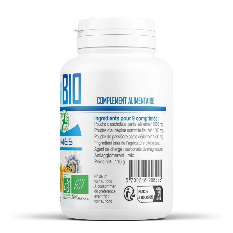 Sommeil Bio 500 mg - 200 Comprimés - SYPURE